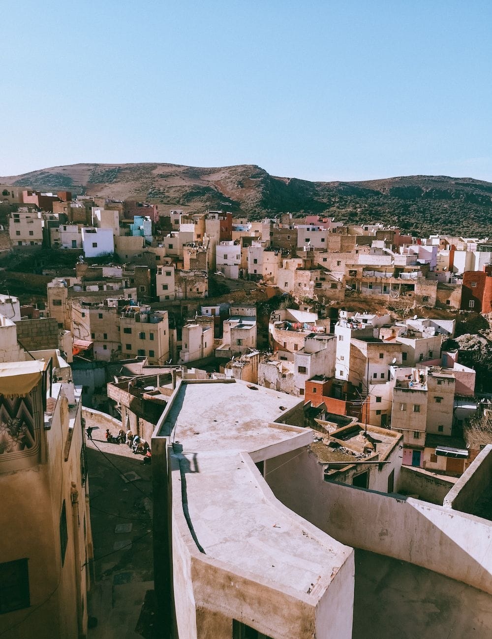 Cave dwellings in Bhalil